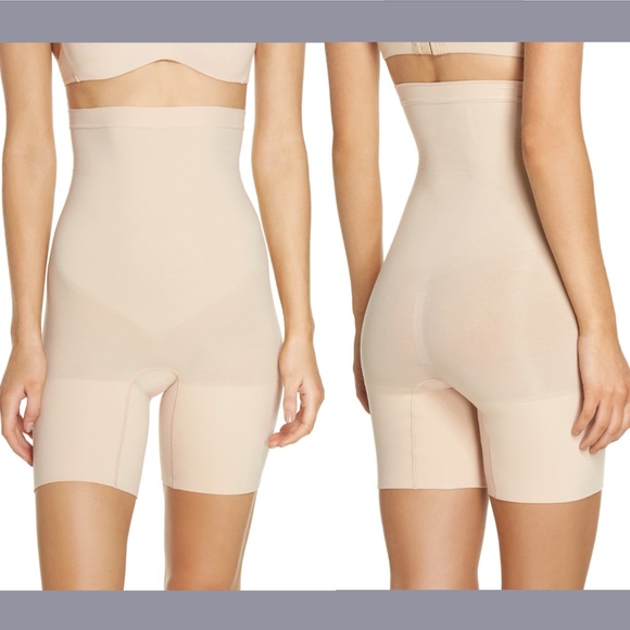 NEW $38 Spanx [ XL ] Higher Power Shaping Shorts‎ in Soft Nude - Picture 1 of 12
